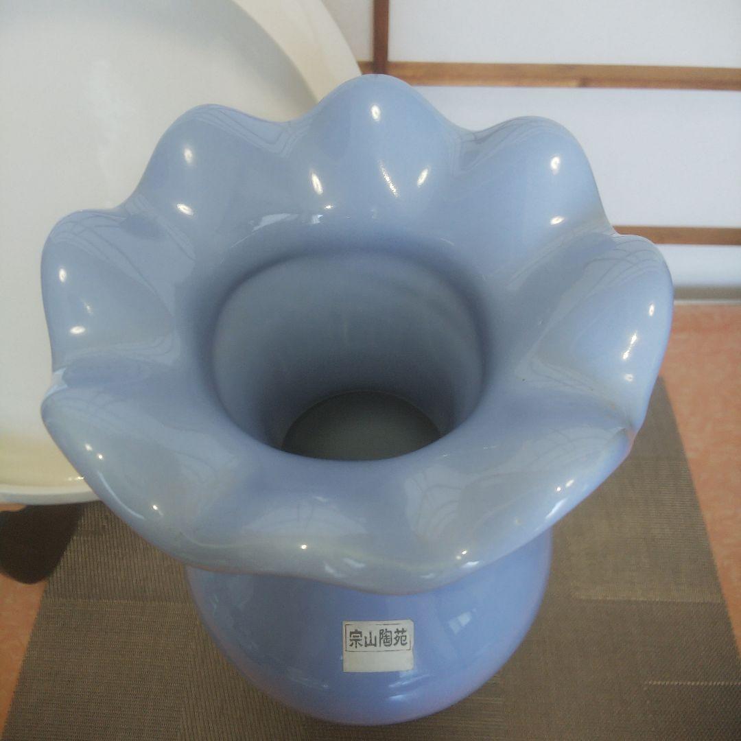 ★ 小原流 花器二品　まどか＆蓮葉口