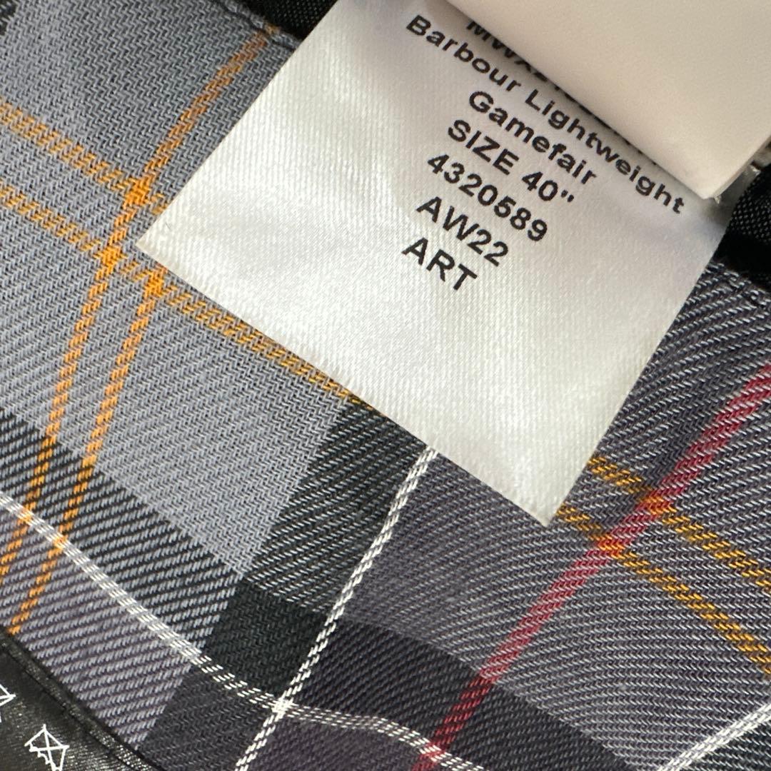 SHIPS別注✨Barbour Lightweight Gamefair 黒