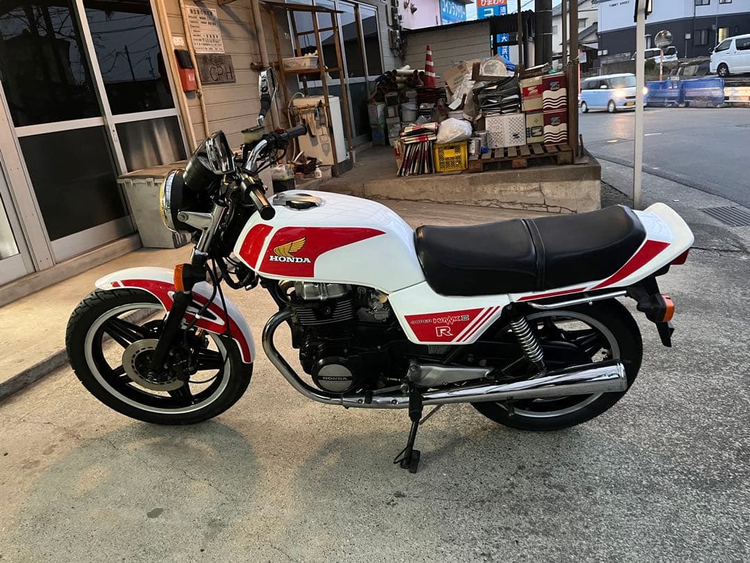 ホンダ バブ　CB400N ホークIII 外装　美品