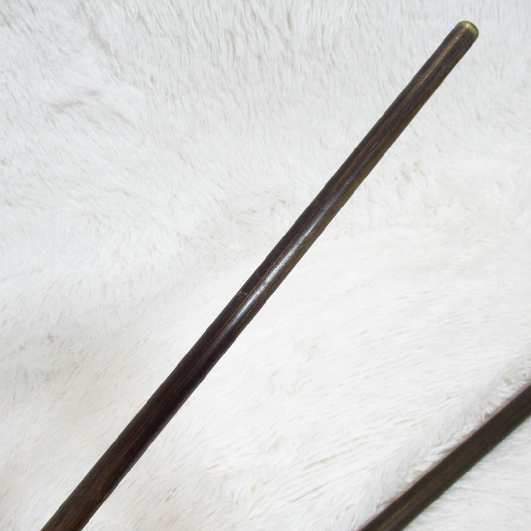 ひで！　自在鉤 真鍮製 囲炉裏 茶道具 宝船と鶴 ヴィンテージ 骨董品