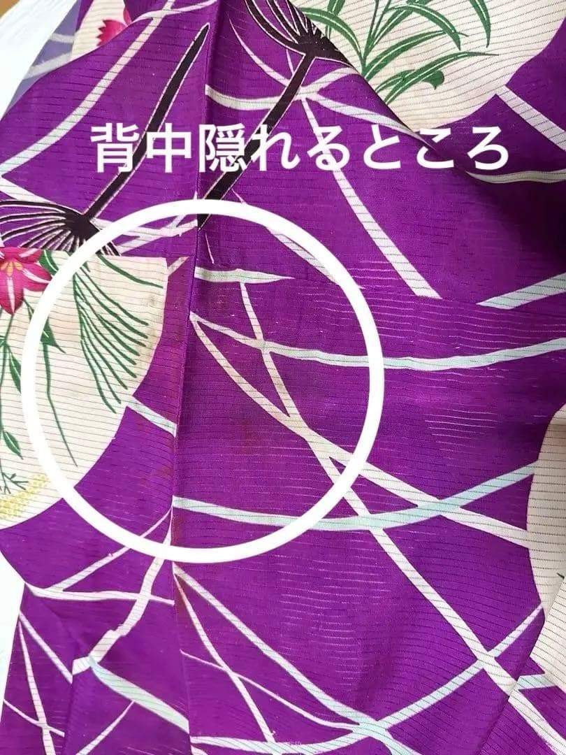 最終価格　アンティーク着物　夏着物　絽　うちわ