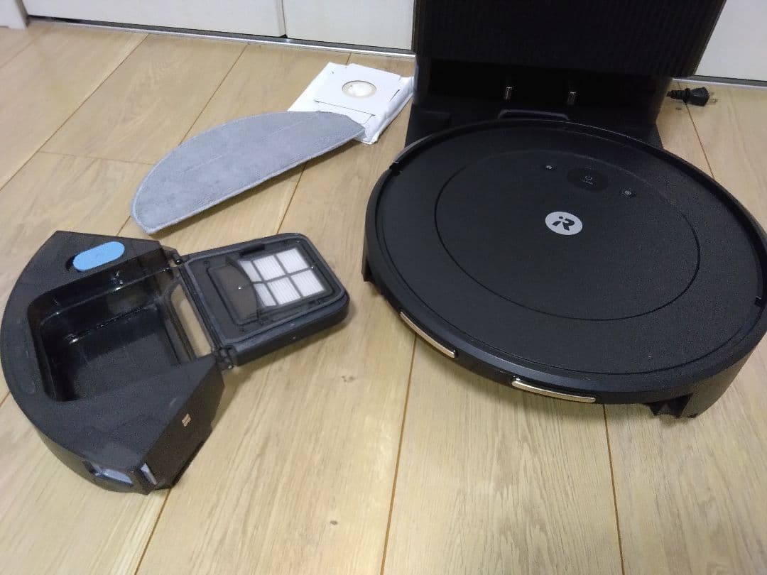 【使用8時間】Roomba Combo 2 Essential + 黒色A