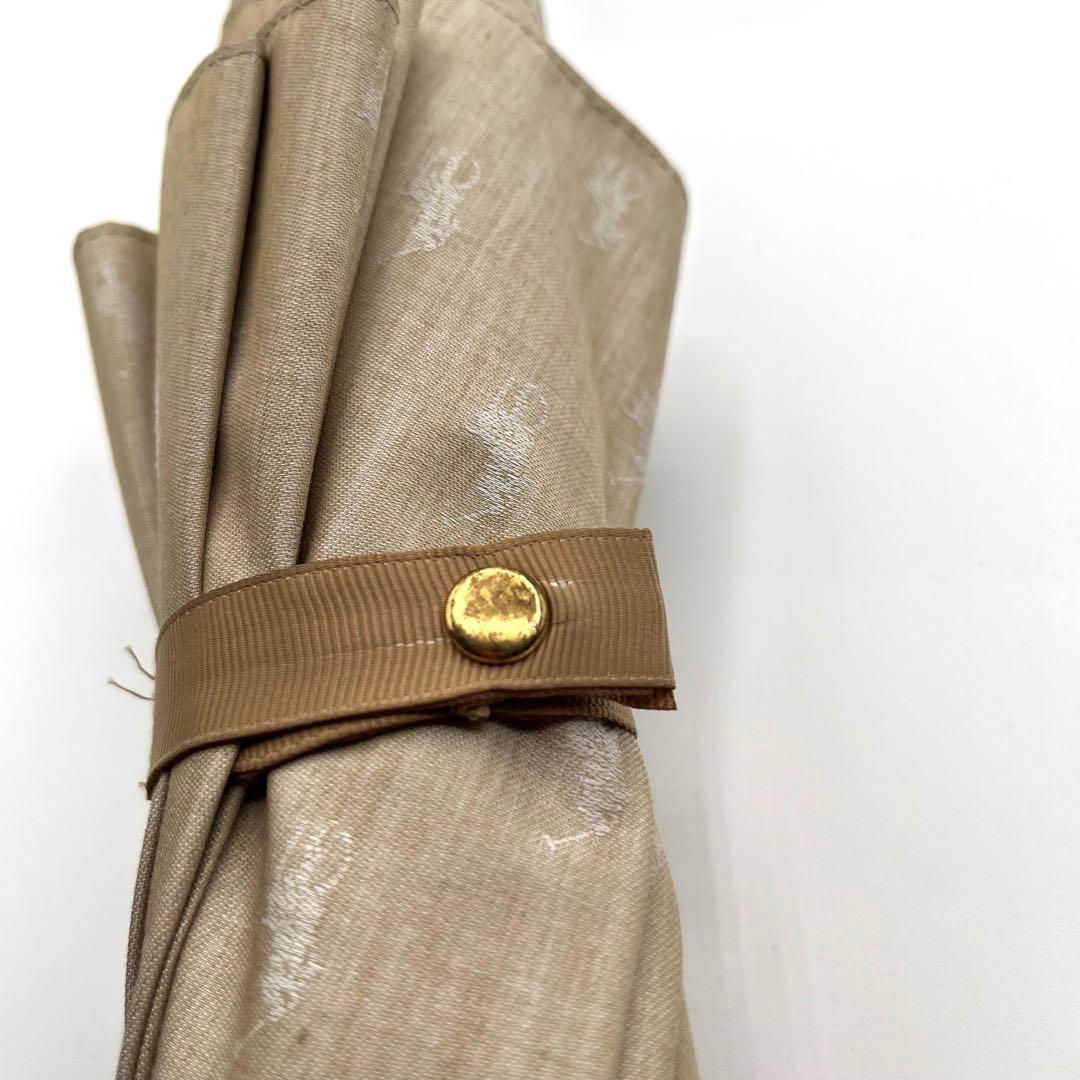 ✨美品✨【ラルフローレン】日傘　ブラウン　茶色　ロゴ　遮光