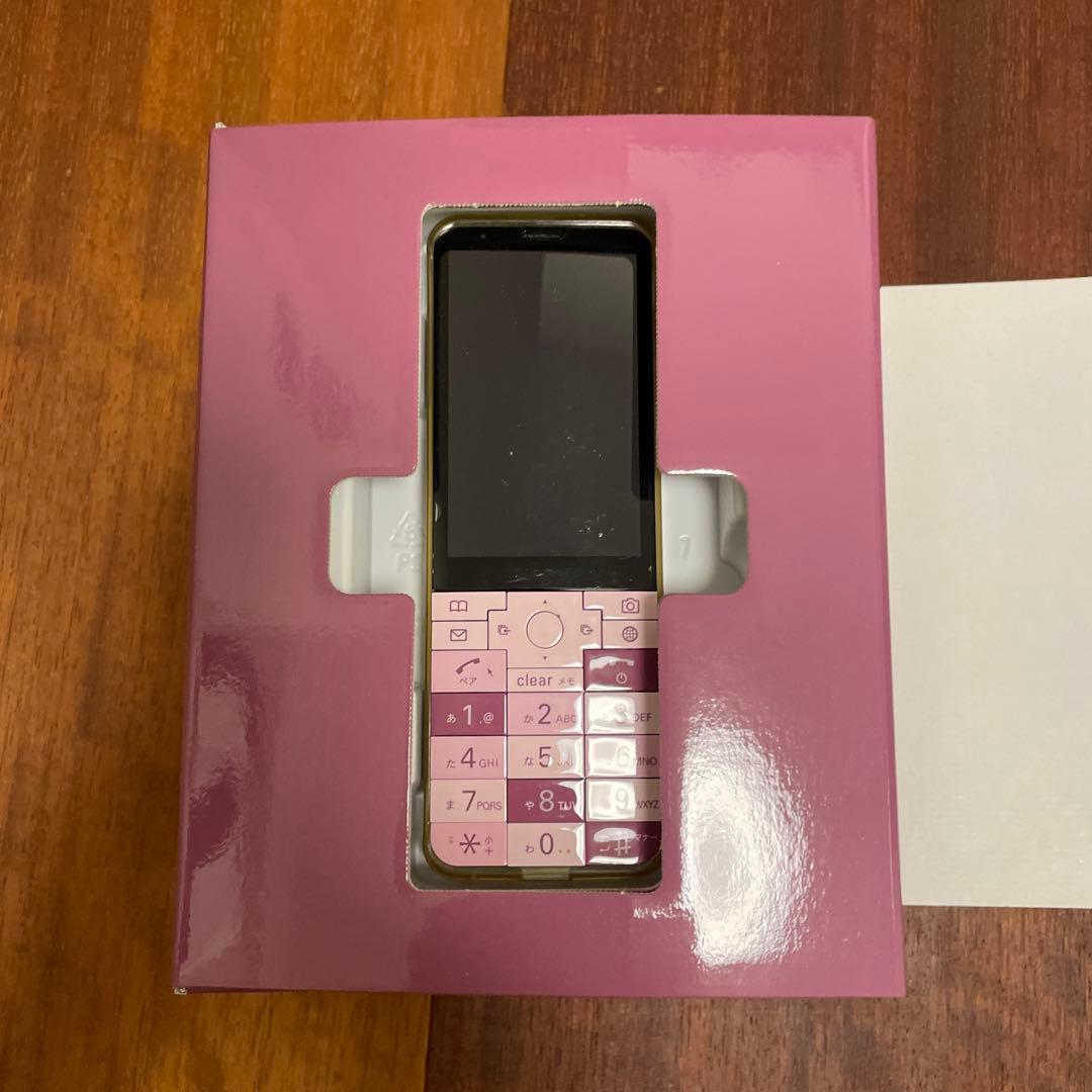 携帯電話本体 INFOBAR xv CHERRY BERRY