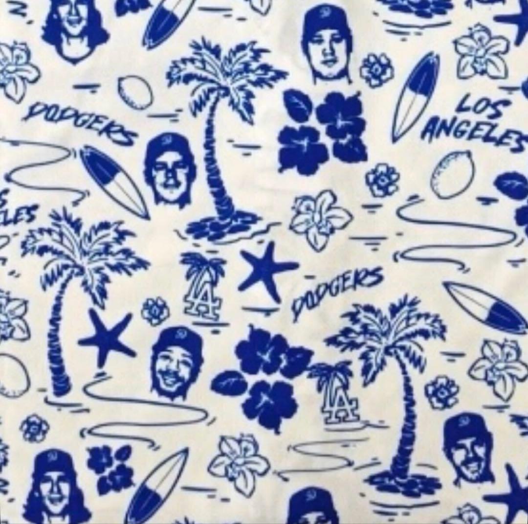 ⭐️ブラックフライデー⭐️非売品★大谷翔平サイン ユニフォームアロハハワイアンシャツ