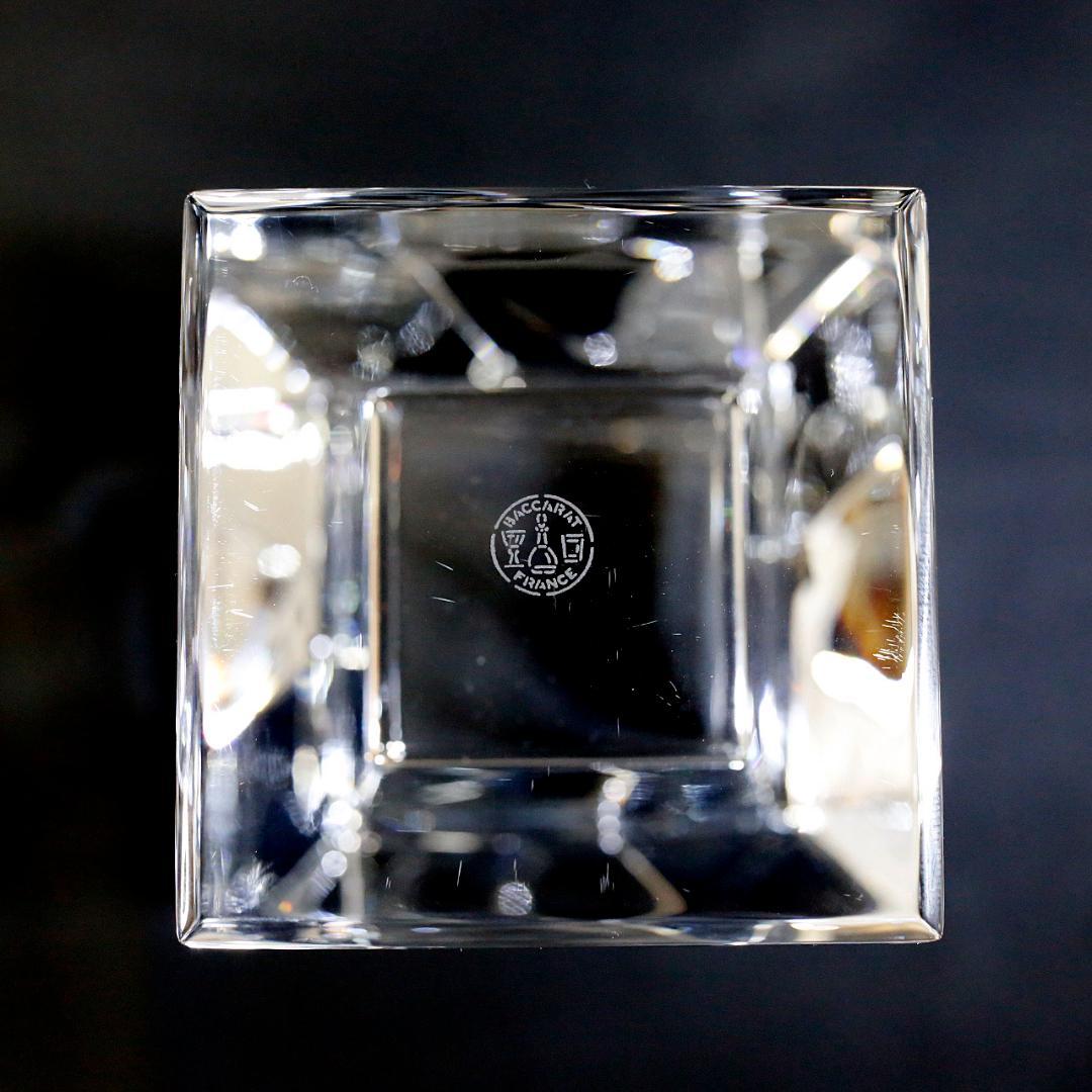 【極美品 送料込み】バカラ アーキテクチャー クリスタル フラワーベース 花瓶