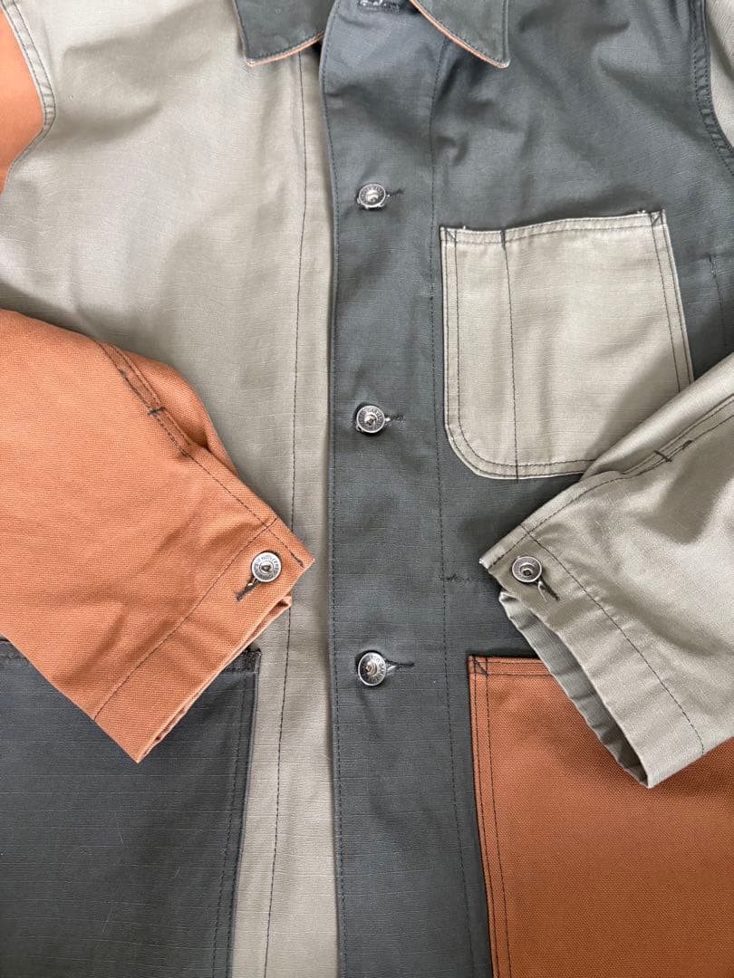 美品ENGINEEREDGARMENTS WORKADAYカバーオール サイズM