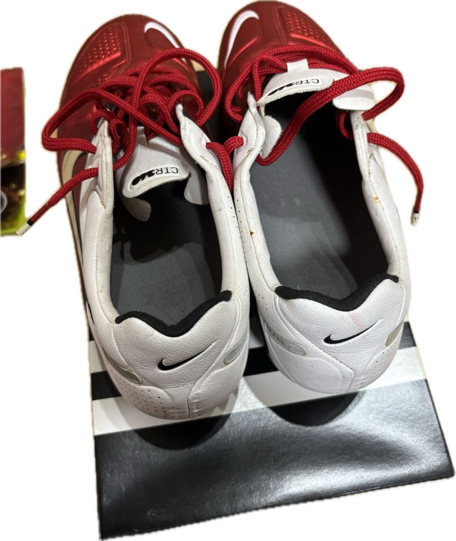 値段交渉ありNike CTR360 サッカーシューズ・スパイク レッド・ホワイト