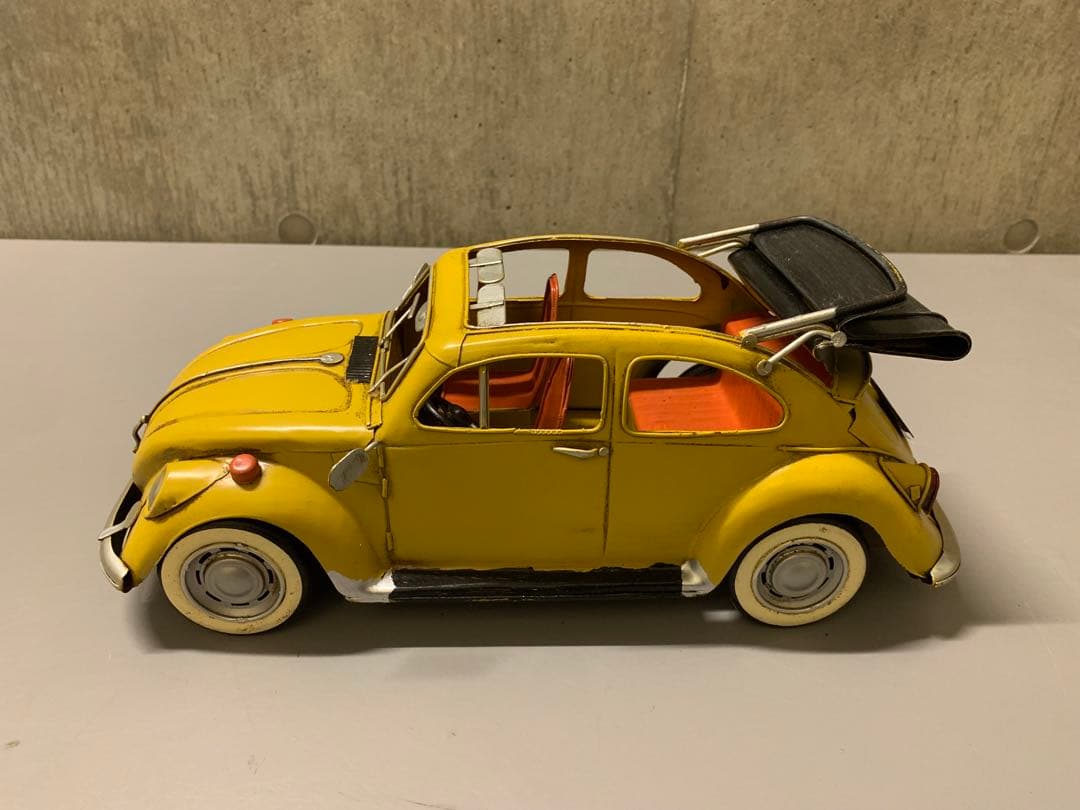 ビンテージ風ブリキミニチュアカー 5台セット