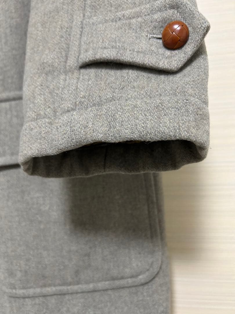 グレー ハーフコート