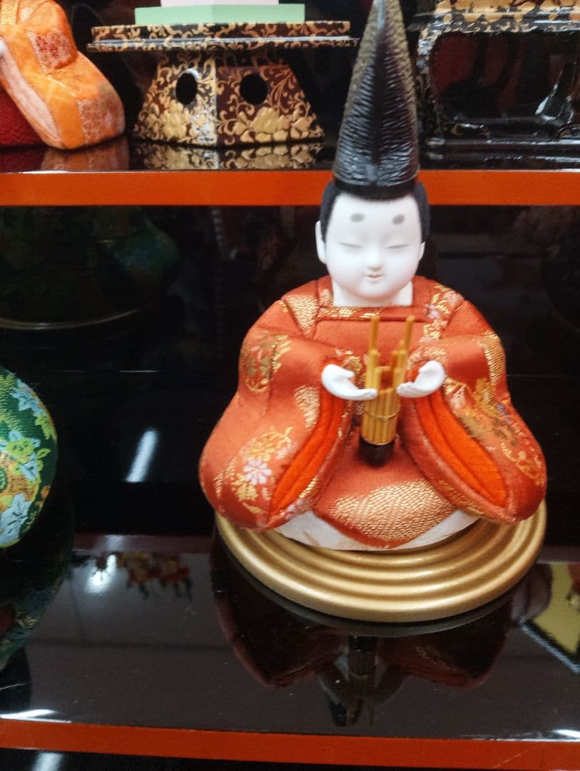 真多呂人形オリジナル五段飾り　雛人形 コンパクト 木目込人形 十五人飾 真多呂作