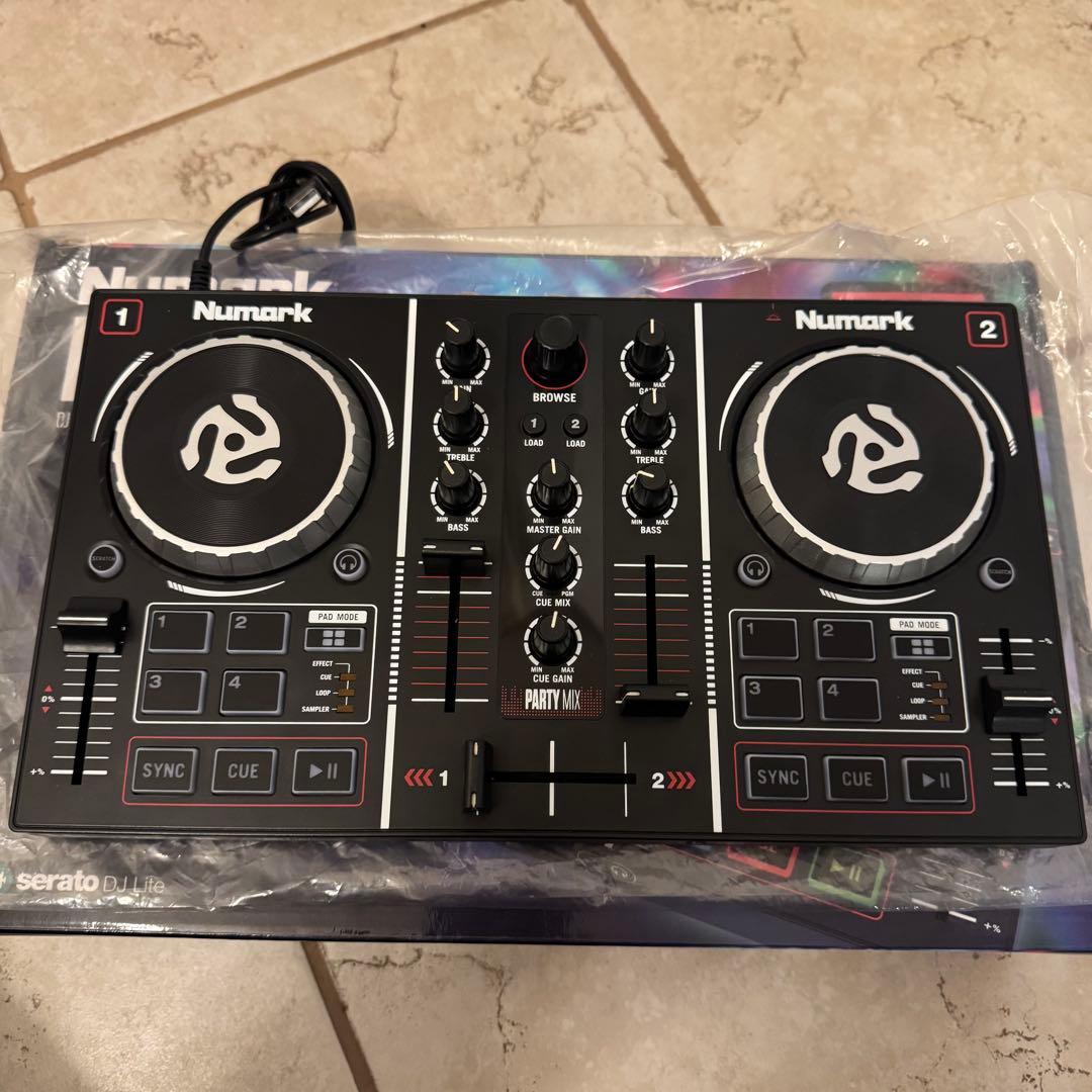 【美品】serato Numark Party Mix DJコントローラー