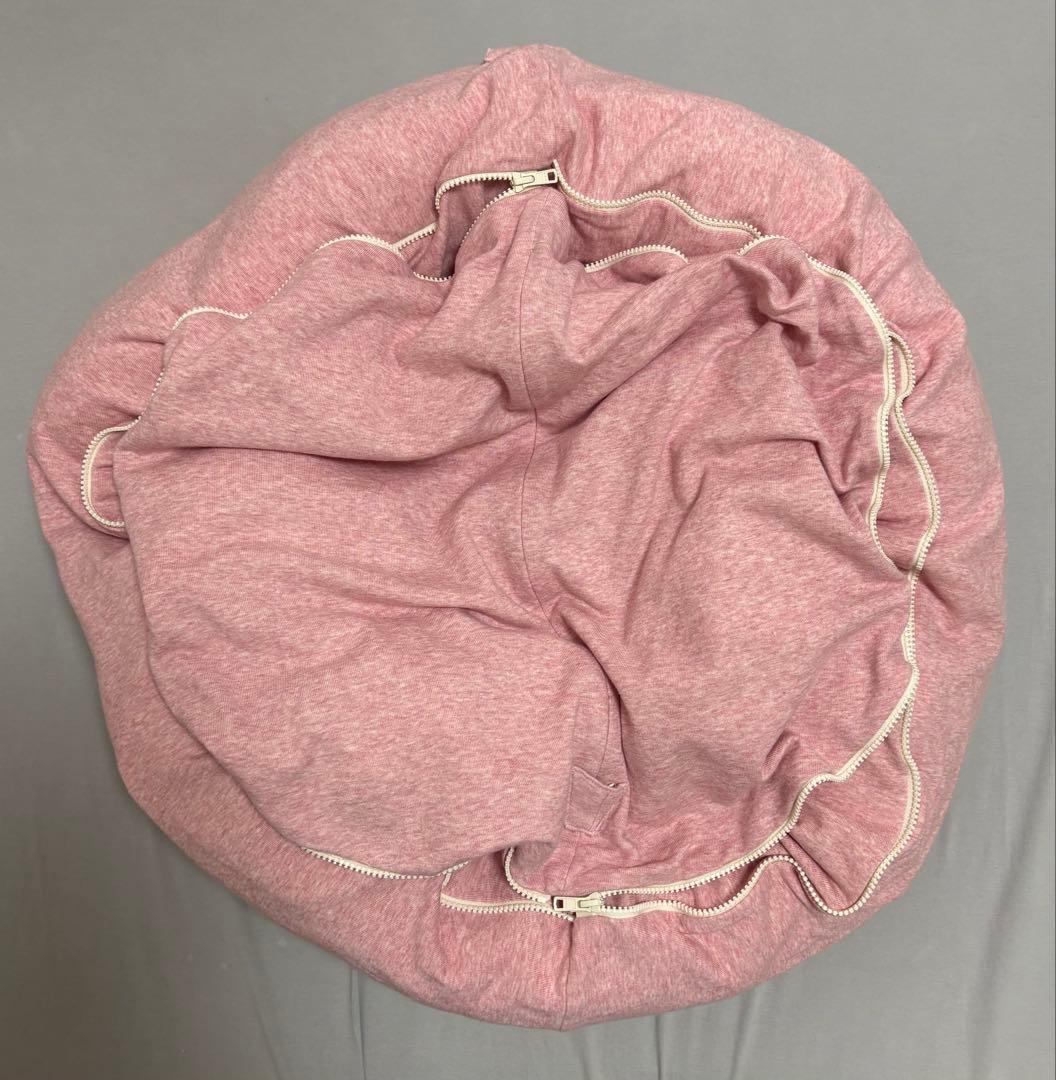 Mutter オーガニックコットン 【ドーナツタイプ】犬用ベットMサイズ ピンク