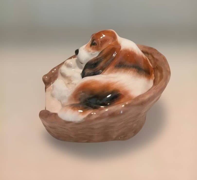 ロイヤルドルトン　コッカースパニエル　バスケット