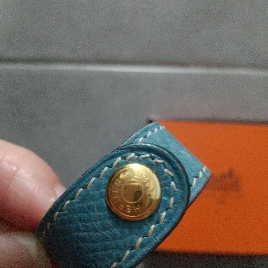 HERMES エルメス グローブホルダー ブルージーン