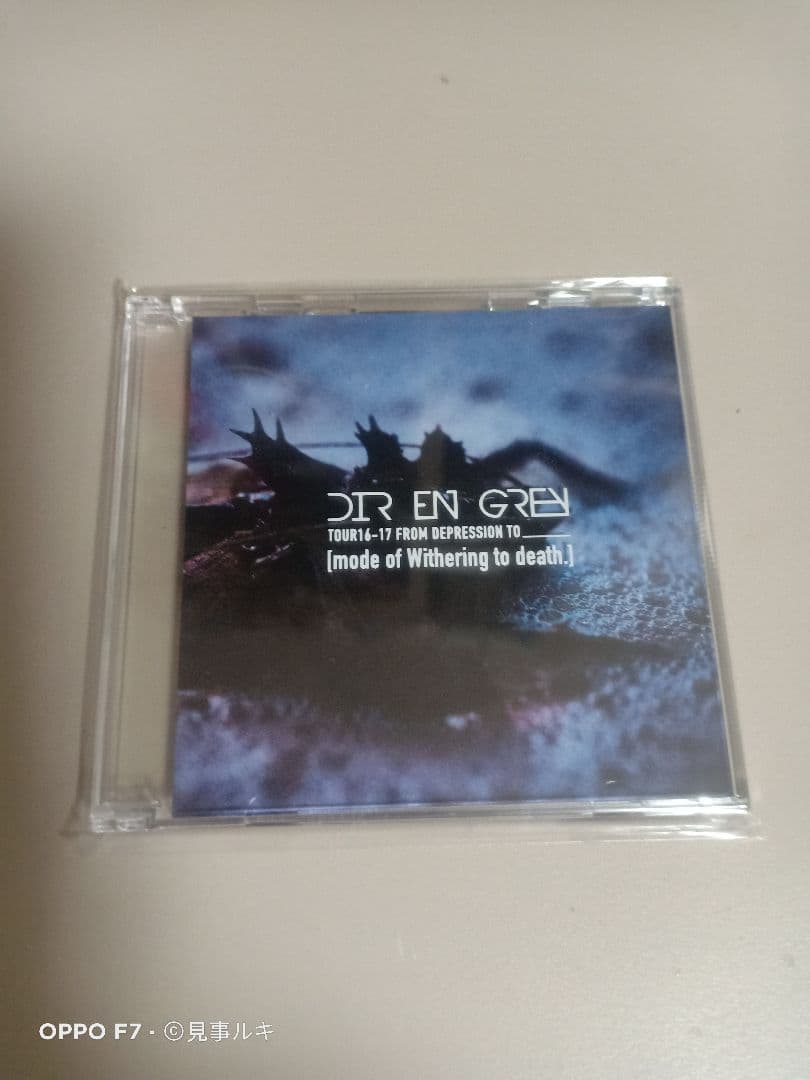 Dir en Grey mode of WTD 新品 Bluray knot