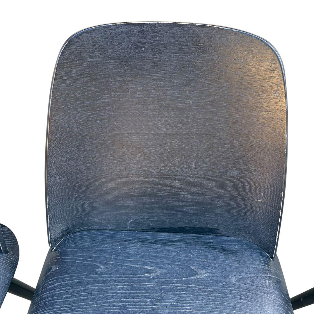 美品 muuto ムート Nerd Chair ナードチェア オーク 2脚 黒②