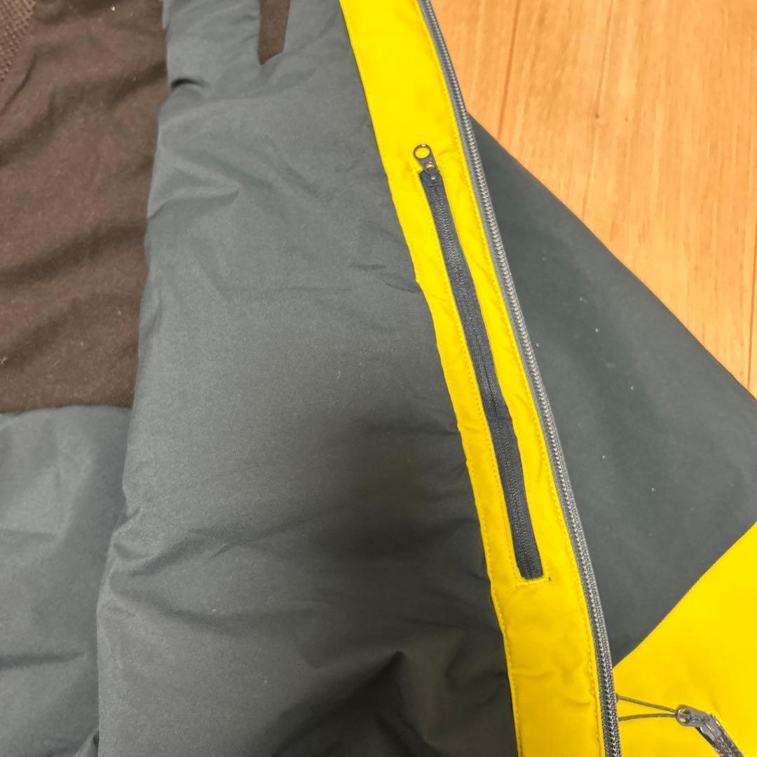 ミレー スキーウェア ネイビー/イエロー 上下セット