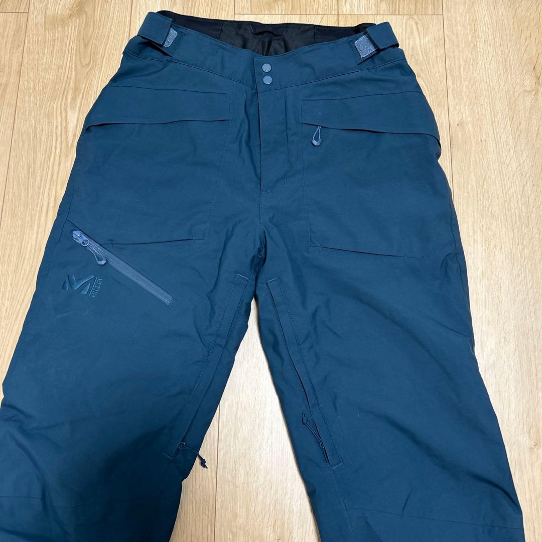 ミレー スキーウェア ネイビー/イエロー 上下セット