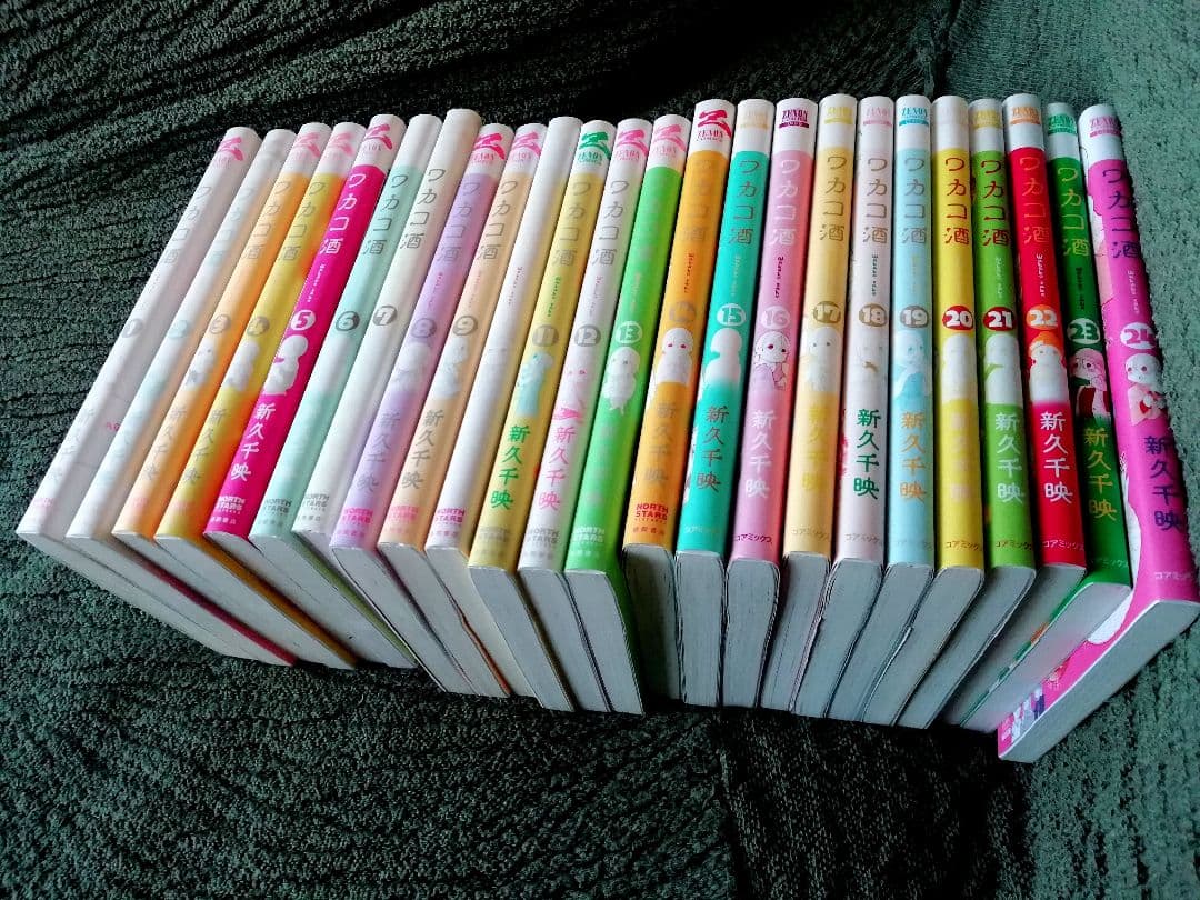 1 - 24 巻　ワカコ酒、ねこびたし　全巻　1-5　新久千映　21 22 23