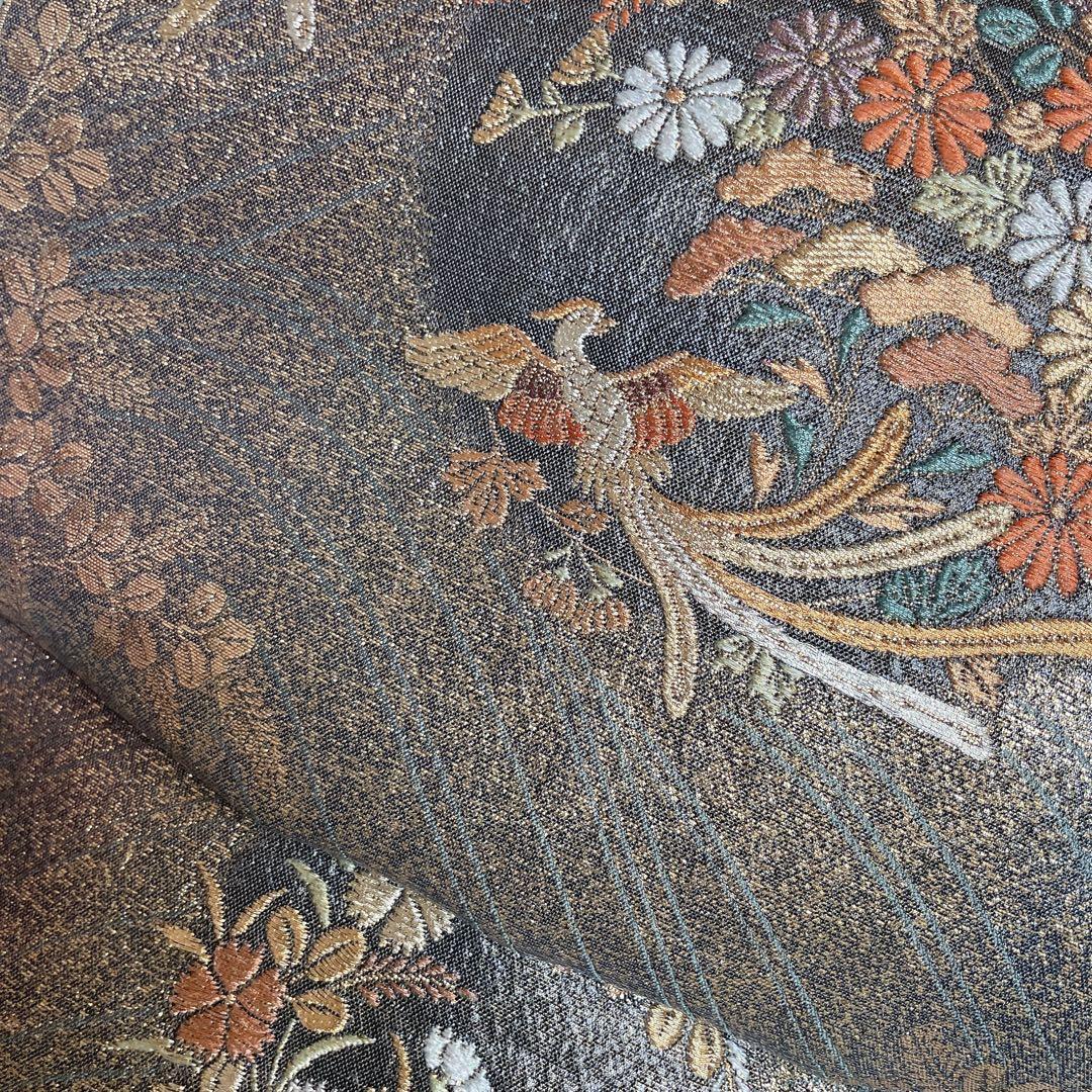 訪問着　フルセット　辻ヶ花　汕頭刺繍　扇子　気品ある雰囲気　雅やか　入学式　L4