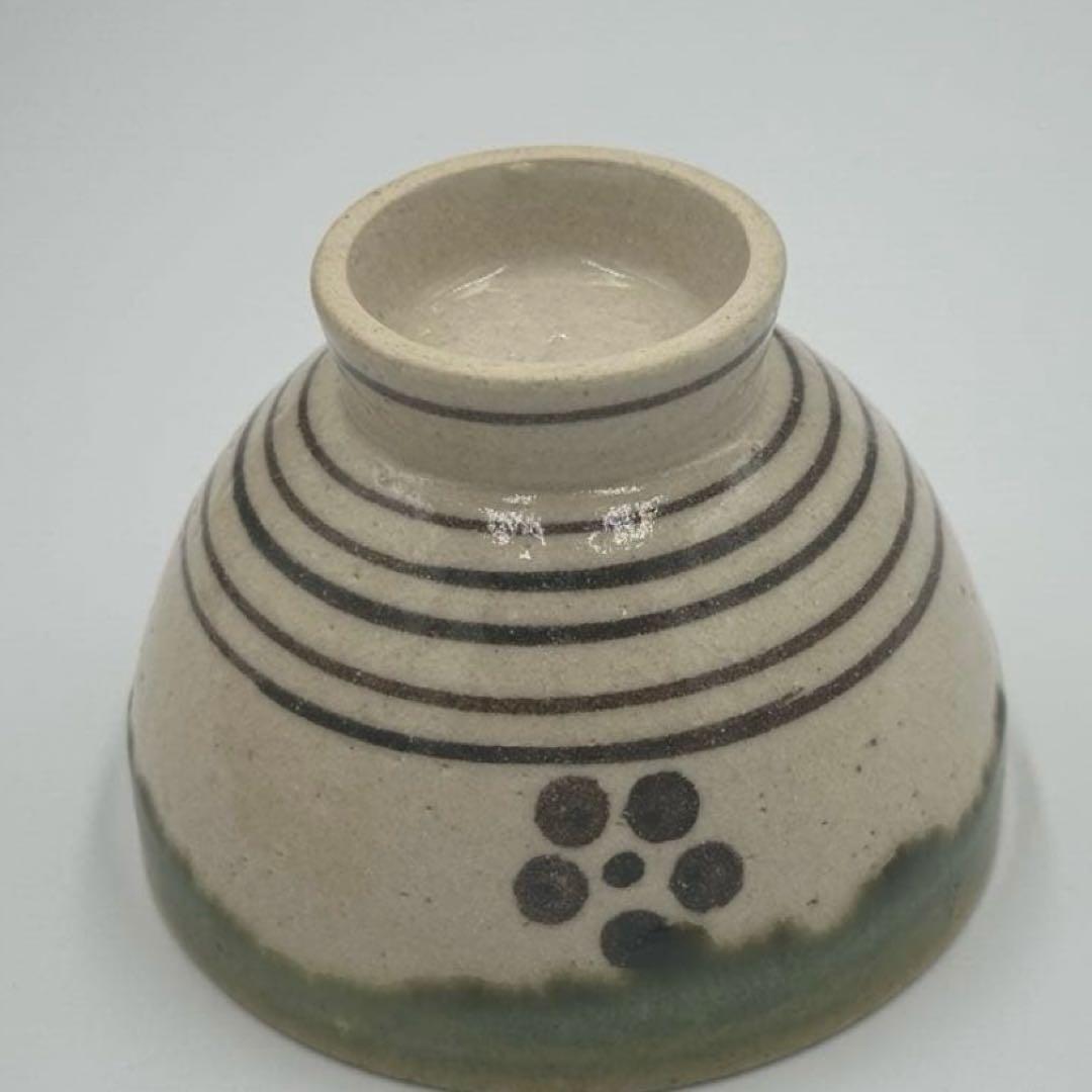 加藤光右衛門作　織部汲み出し茶碗　5客揃　共箱