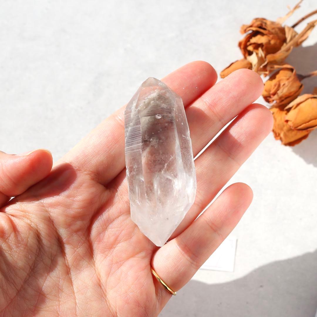 希少！ブラックファントムレムリアンシード 天然石 水晶 鉱物 一点物 クォーツ