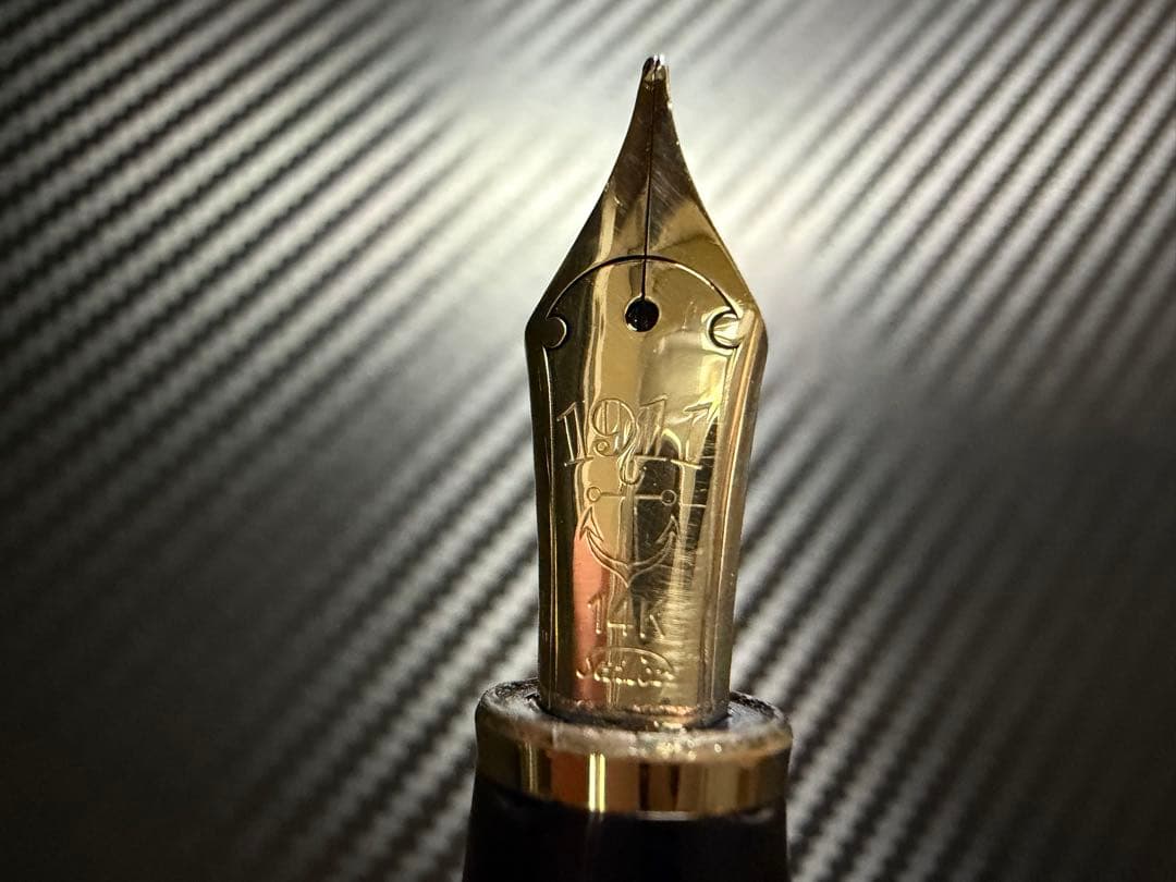 極美品 旧型 セーラー プロフィット スタンダード ブラック HB 硬太 万年筆