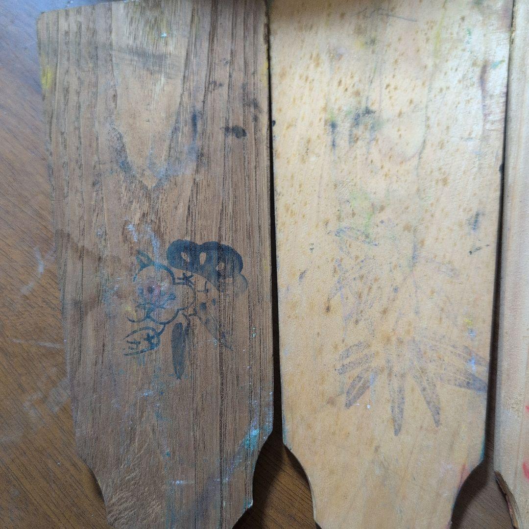 昭和レトロ　アンティーク　羽子板7枚セット販売