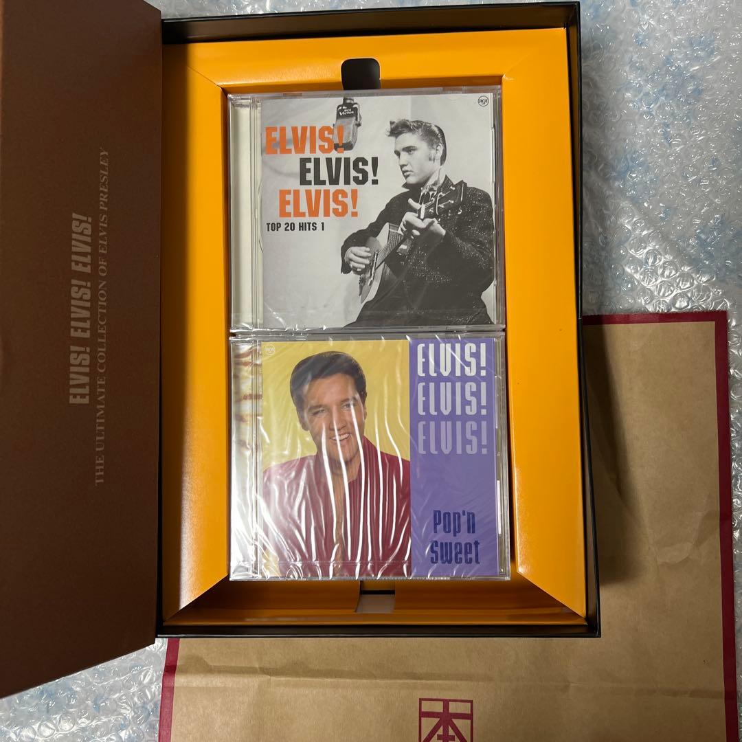 エルビスプレスリー　ELVIS!ELVIS!ELVIS! ユーキャンCD BOX