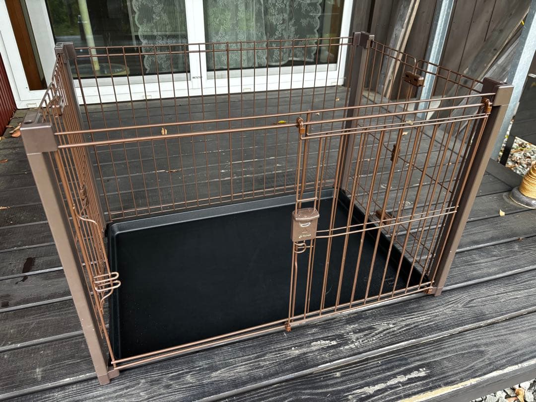 Richell 犬用ケージ ブラウン サークル　リッチェル