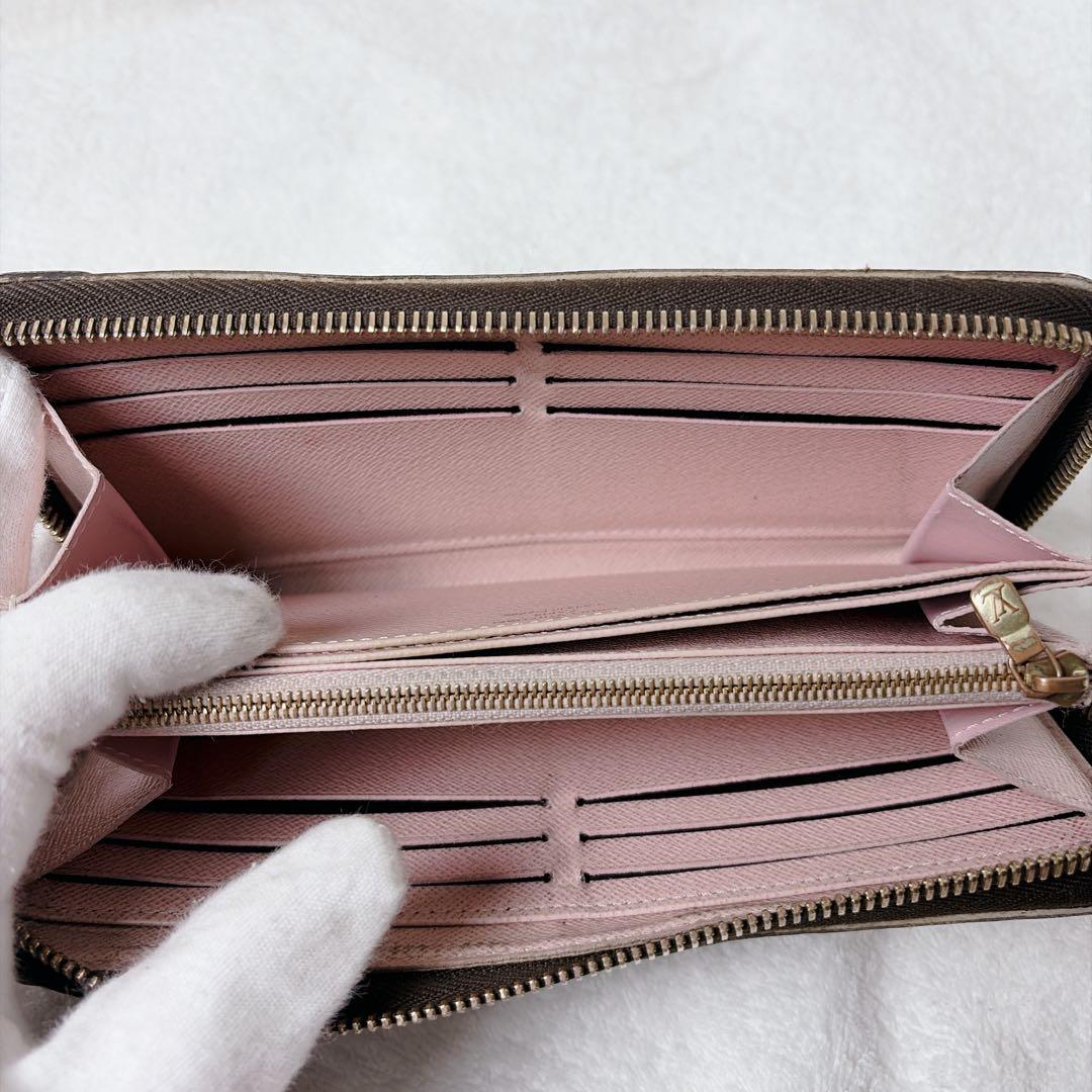 ルイ・ヴィトン ジッピーウォレット　ドッグ　ラウンドファスナー 長財布