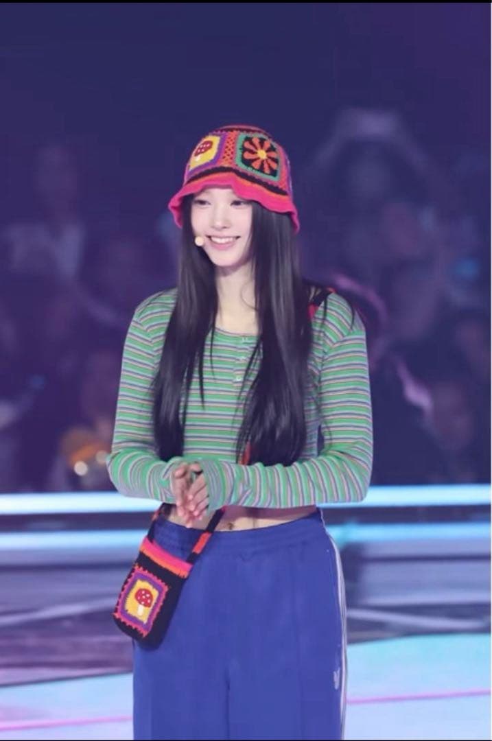 入手困難ヒステリックグラマー SQUARE 手編みバケットハット ヘリン着用