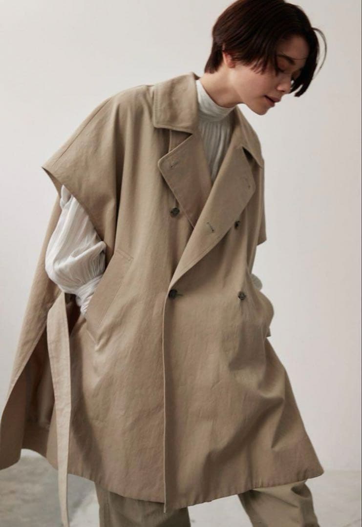 【定価3.9万】STUNNING LURE テーラーポンチョコート トレンチ