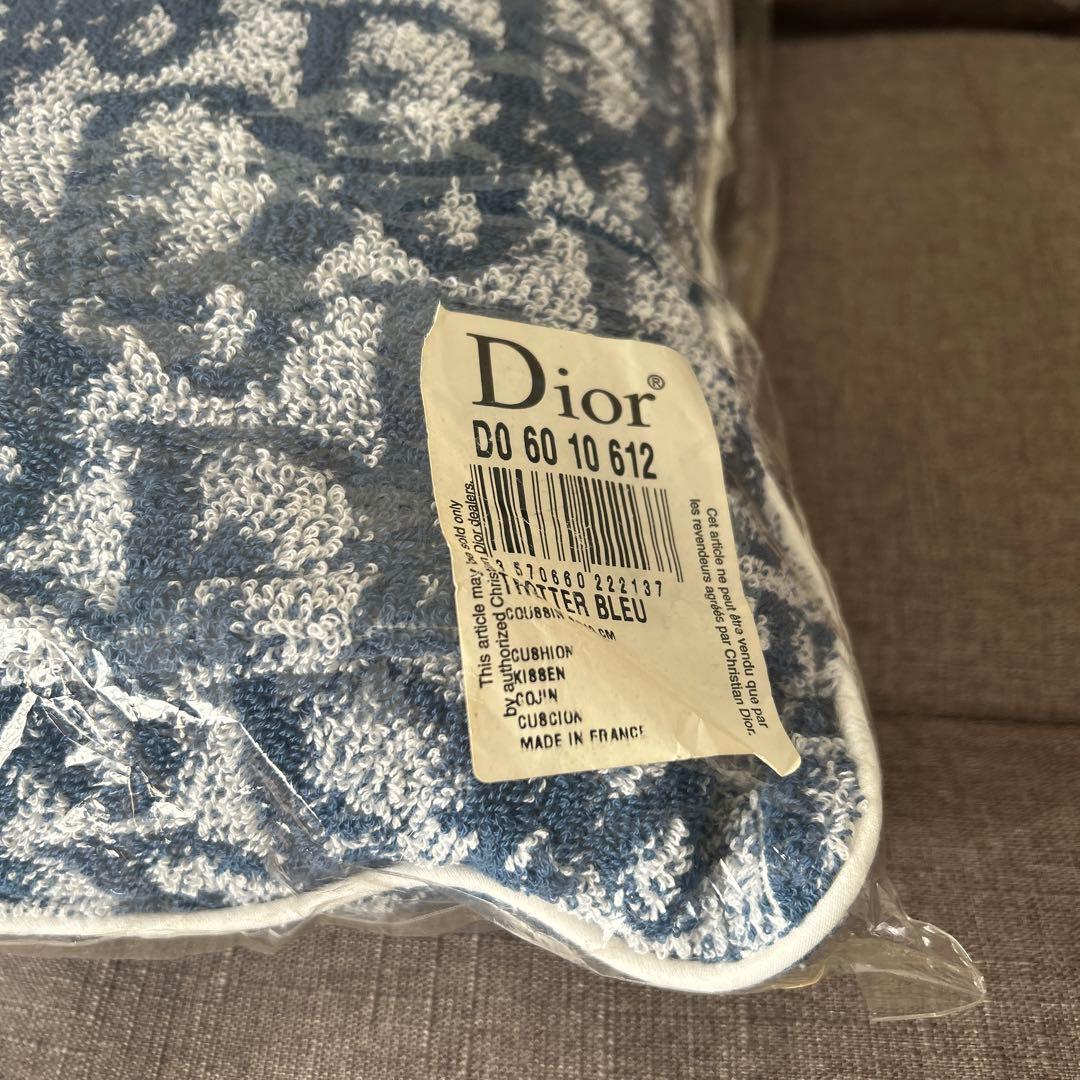 Dior ディオール　トロッター　クッションカバー　No.2 ネイビー