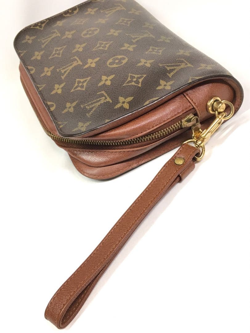 ルイヴィトン　モノグラム　オルセー　クラッチバッグ　ハンドバッグ