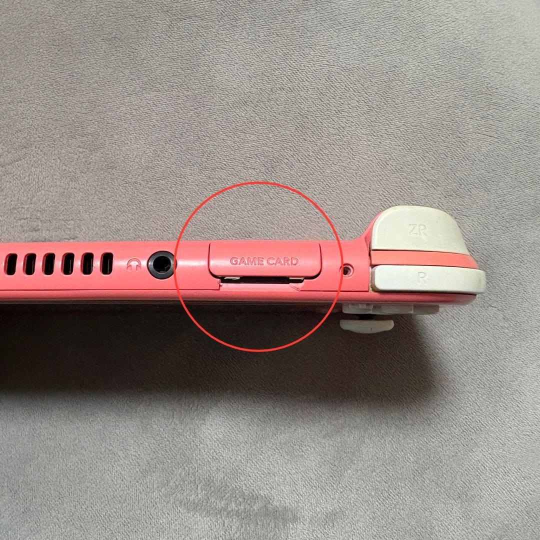 【ジャンク品】スイッチライト 本体 コーラルピンク