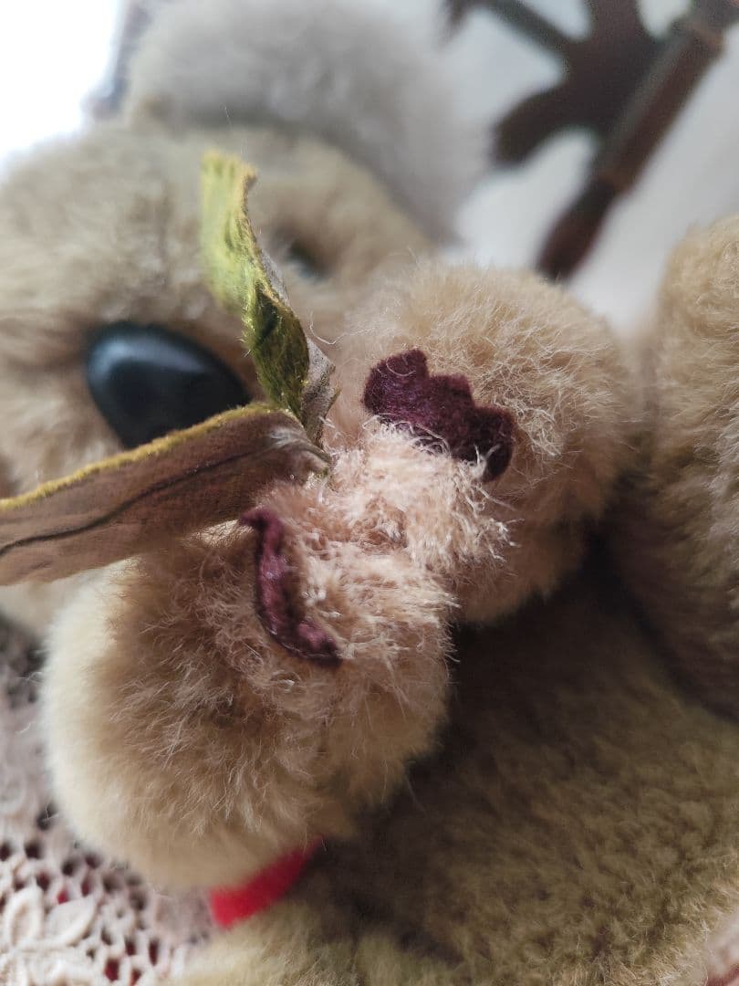 コアラ ぬいぐるみ　オルゴール　昭和レトロ　レトロぬいぐるみ　SANKYO