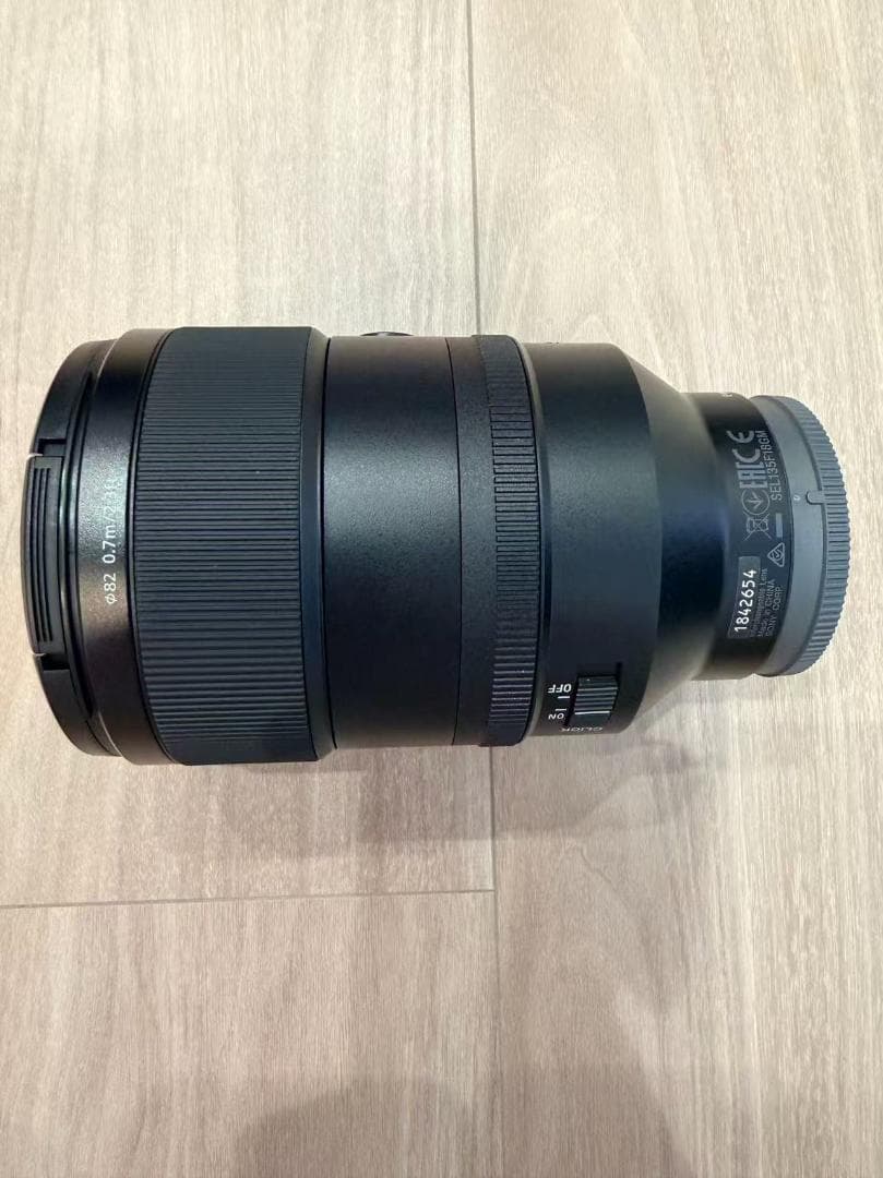 使用回数1回の超美品　SONY FE 135mm F1.8 GM レンズ