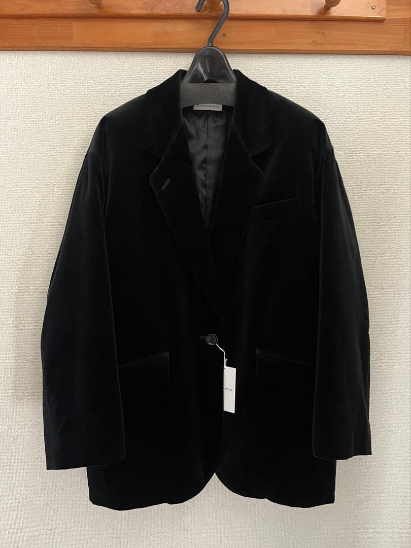 MY WEAKNESS マイウィークネス VELVET JACKET新品