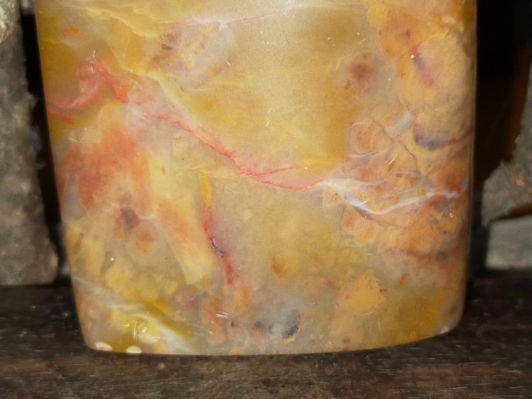 ♥値下げ！♥中国　石製　印材　【犬】　篆刻　印鑑　骨董　古玩