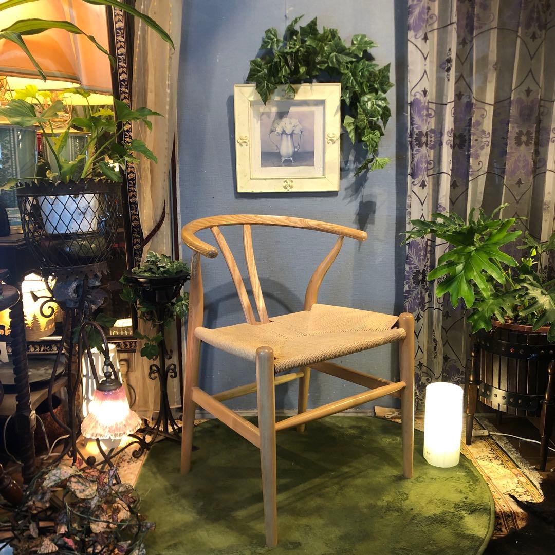 北欧デザインペーパーコード　　Yチェア型　リプロダクト品　椅子