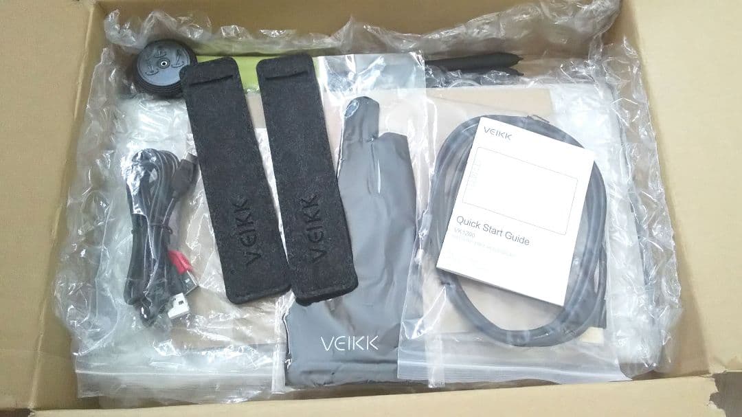 VEIKK vk-1200 ペンタブ