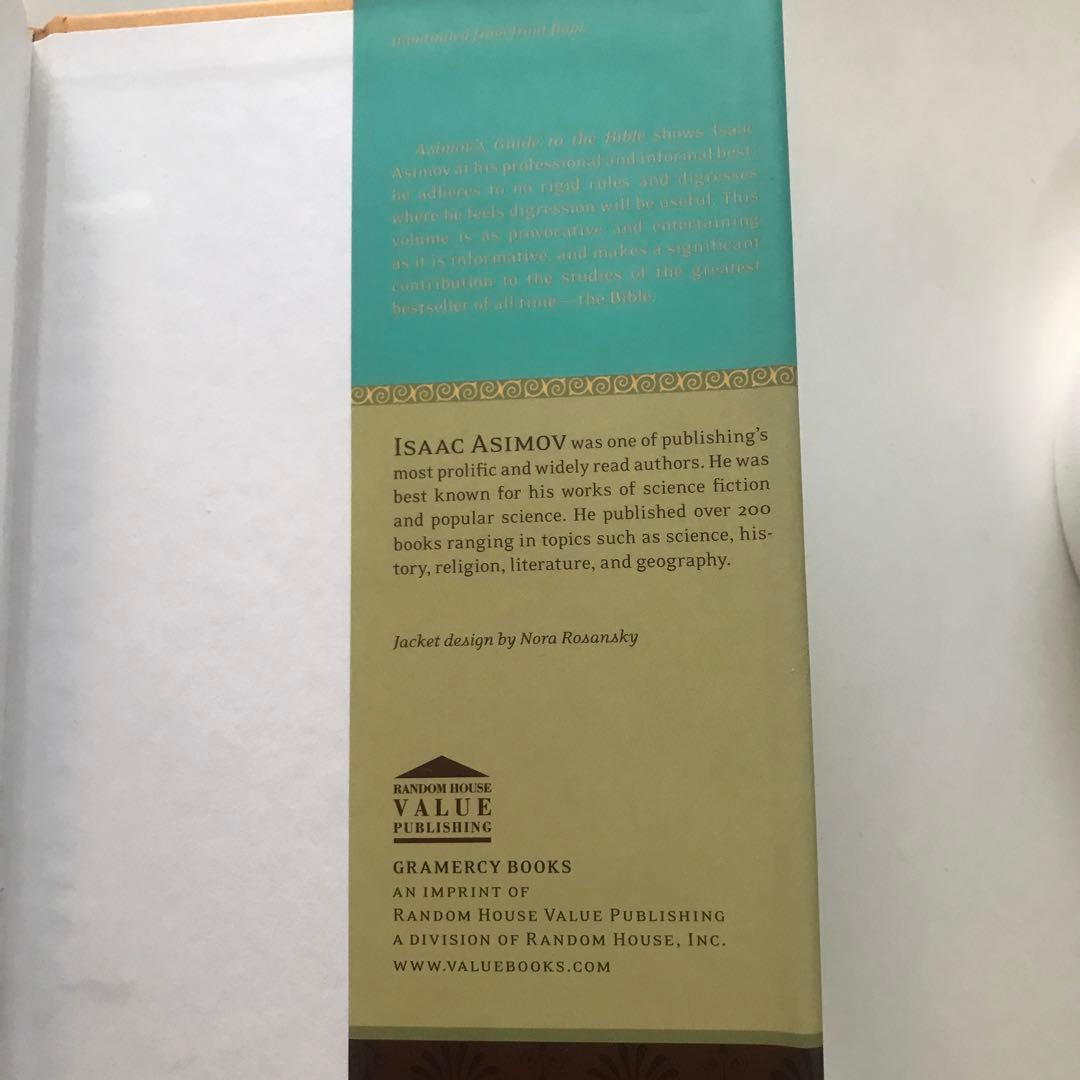 「アシモフ聖書ガイド 」ハードカバー：英語版＊絶版入手困難＠アイザック・アシモフ