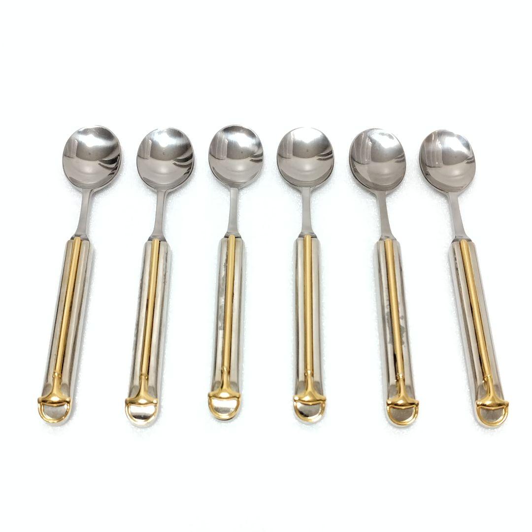 GUCCI　グッチ　ホースビット　カトラリー　スプーンセット　ヴィンテージ