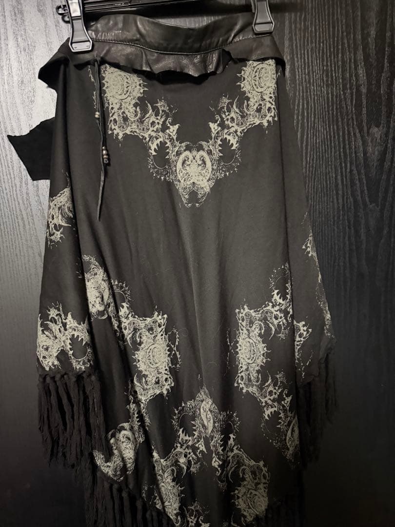 KMRiiレザーマグノリアストール　巻きスカート ifsixwasnine