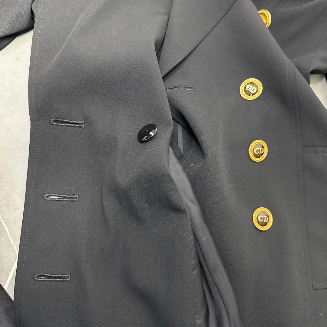 Dior ディオール テーラードジャケット ゴールドボタン ダブル ジャケット