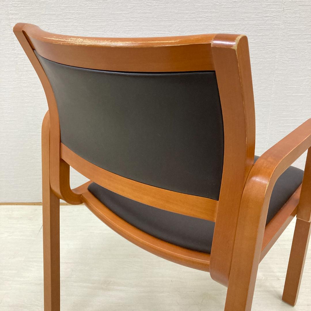 アルフレックス arflex NU ダイニングチェア アームチェア　椅子 A