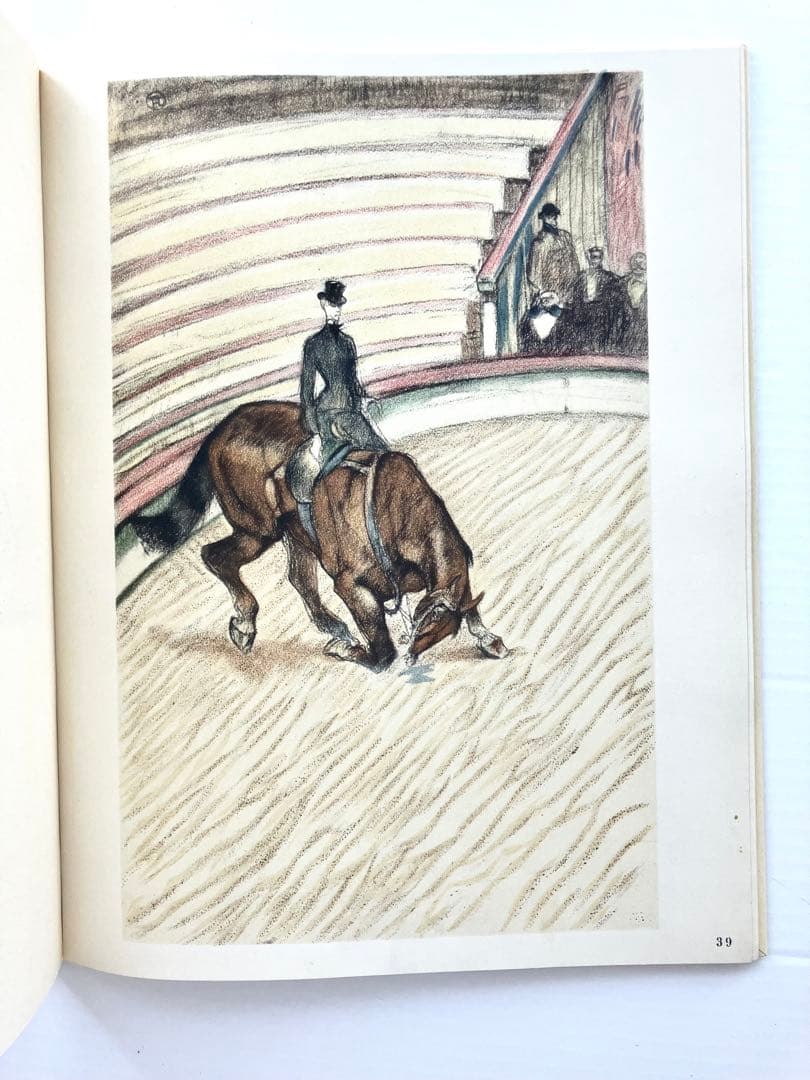 トゥールズ•ロートレック／リトグラフ作品集『サーカス』 700部限定