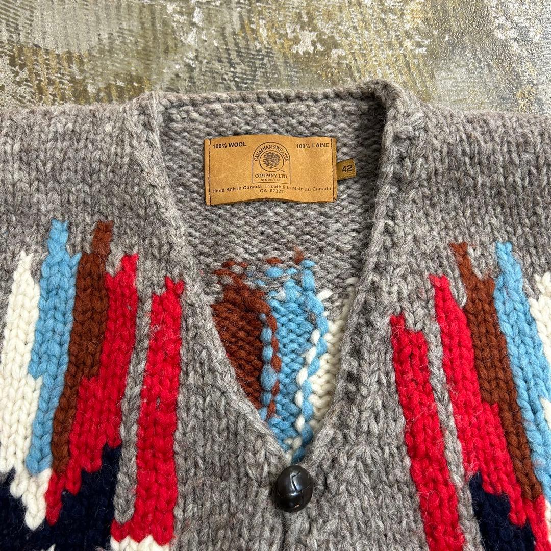 CANADIAN SWEATER カナディアンセーター ウールベスト サイズ42